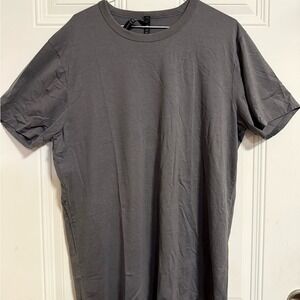 Lululemon Men's Gray Sporty Neutral‎ T-Shirt Size xl Athleisure Active